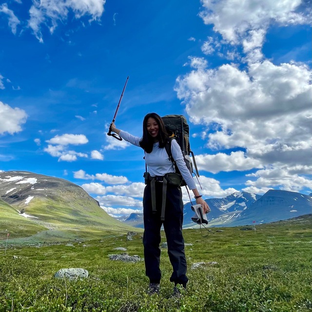 Hiking across the Swedish Arctic